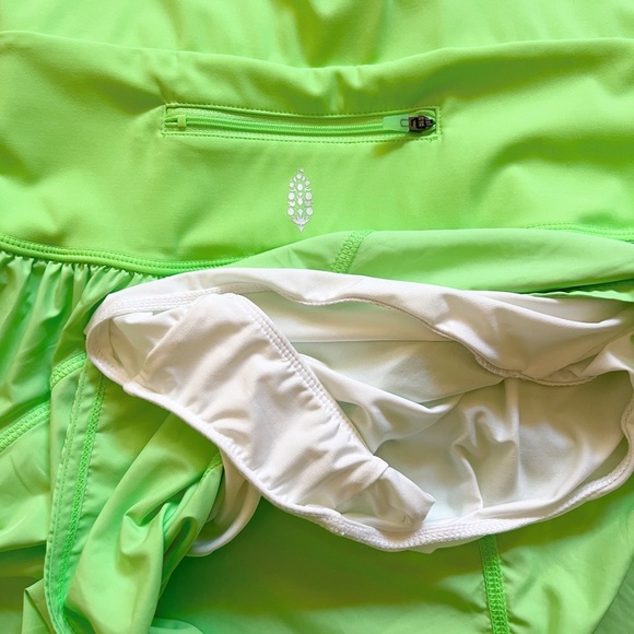 NWOT Free People FP Movement Righteous Runsie Lime Glow Green Neon - Picture 12 of 15